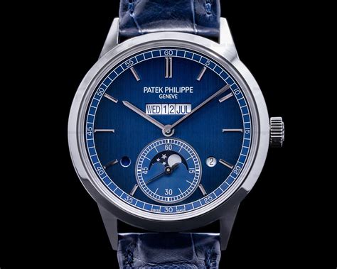 patek philippe calendar watch blue|Patek Philippe 5236.